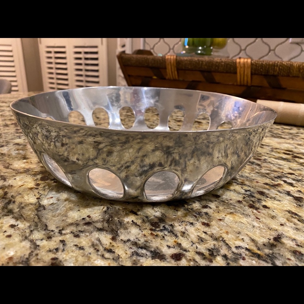 Silver Serving Bowl